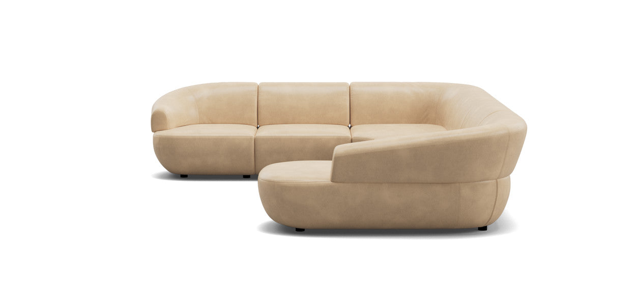 Aime Curved-Chaise