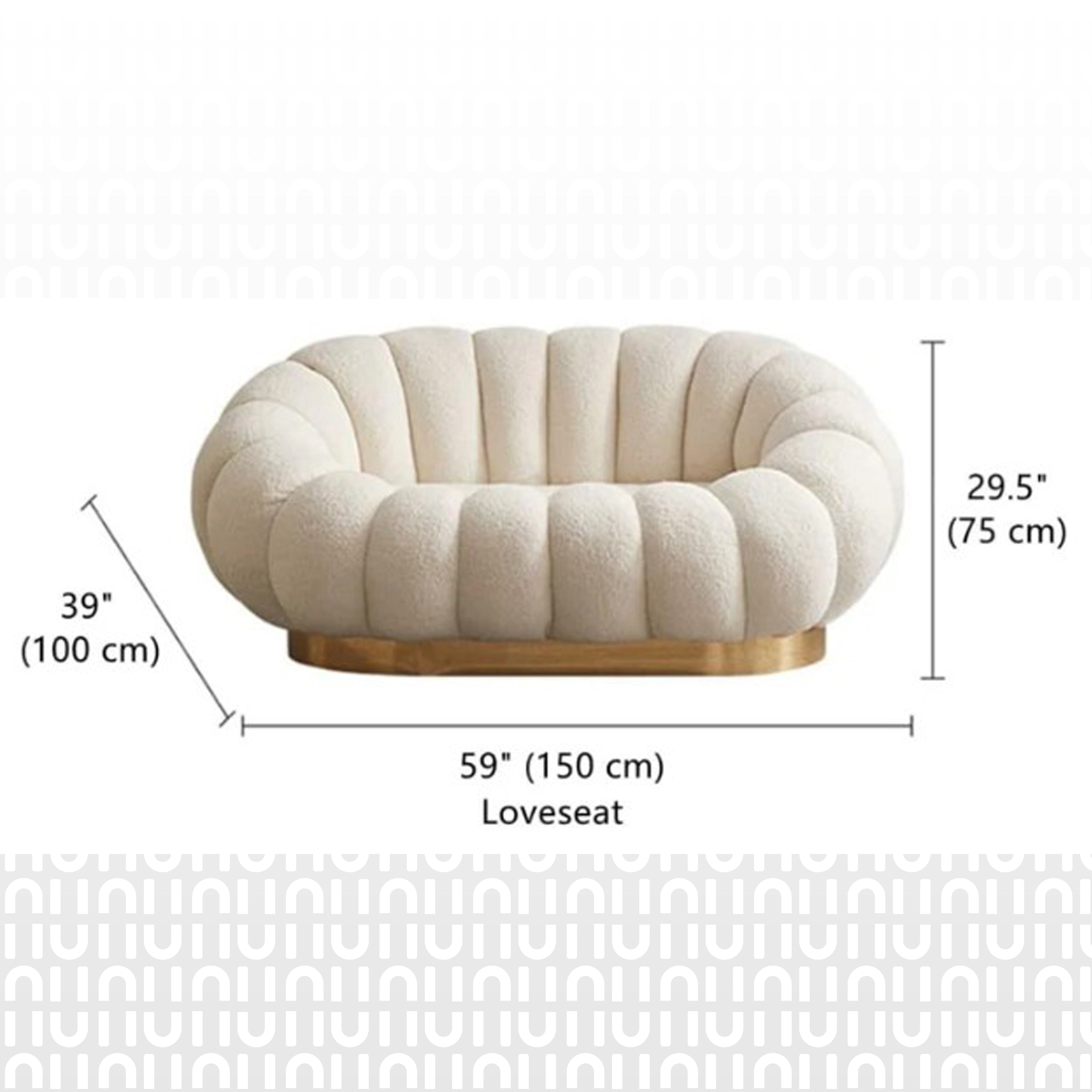 Concha Love Seat