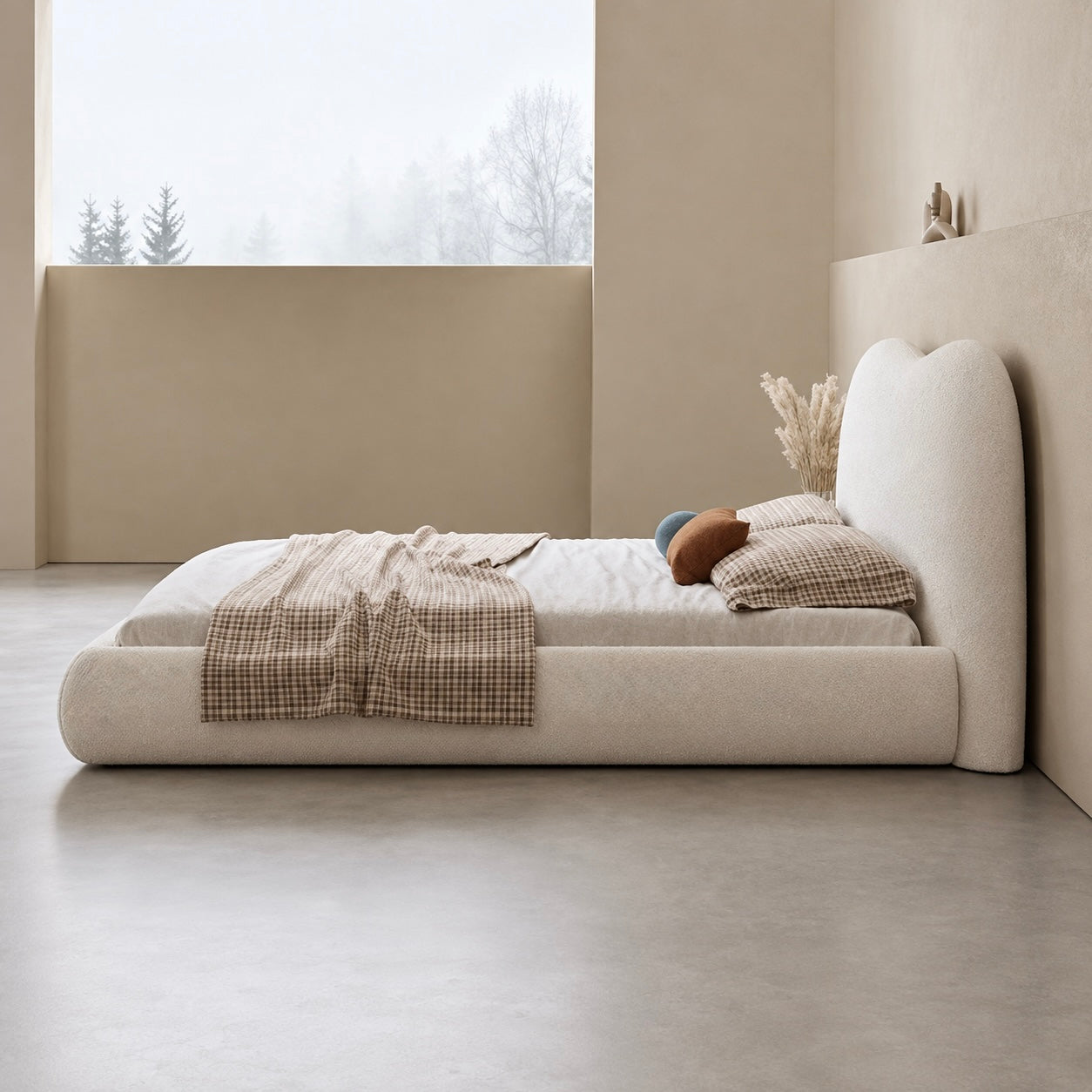 Semi Rounded Bed