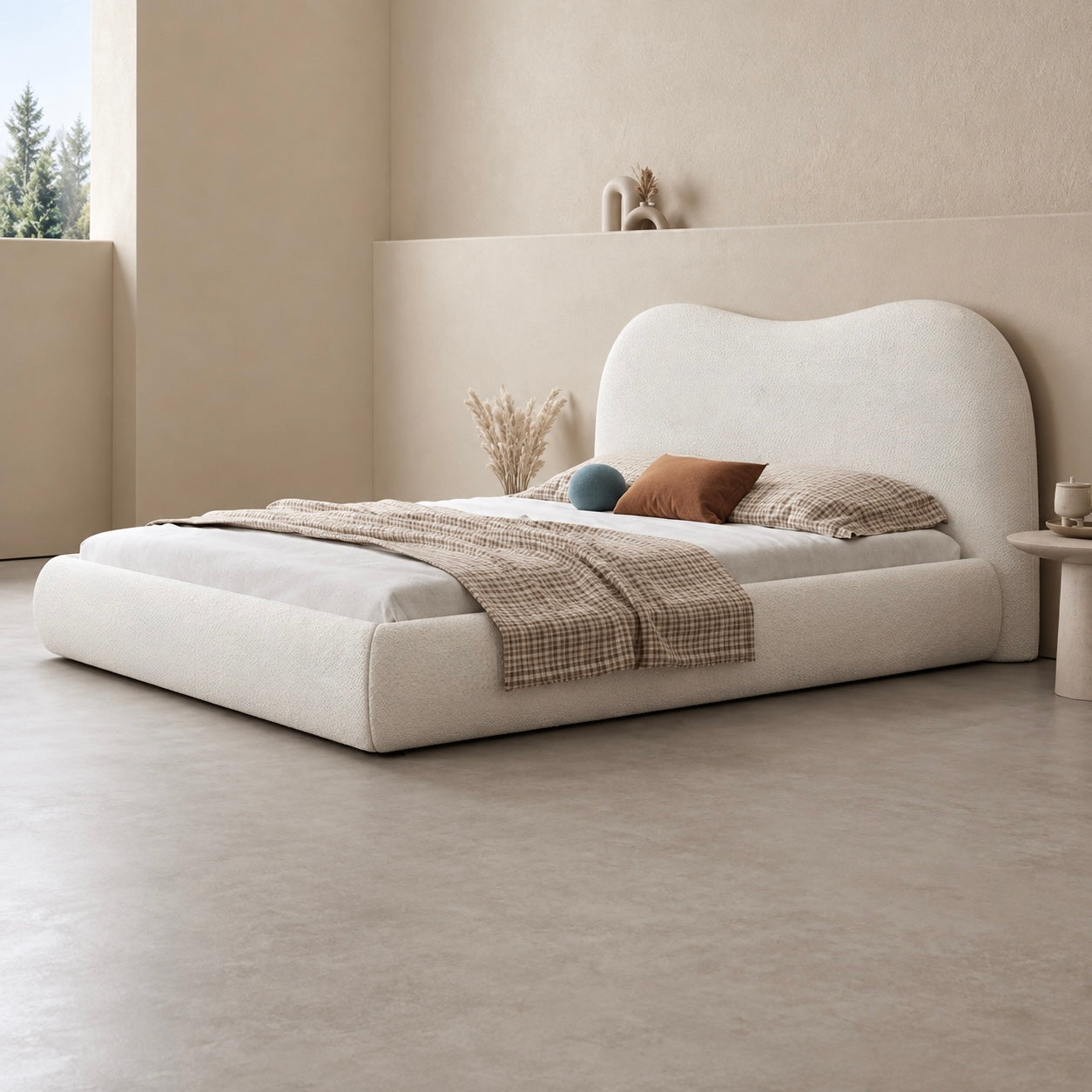 Semi-Rounded Bed